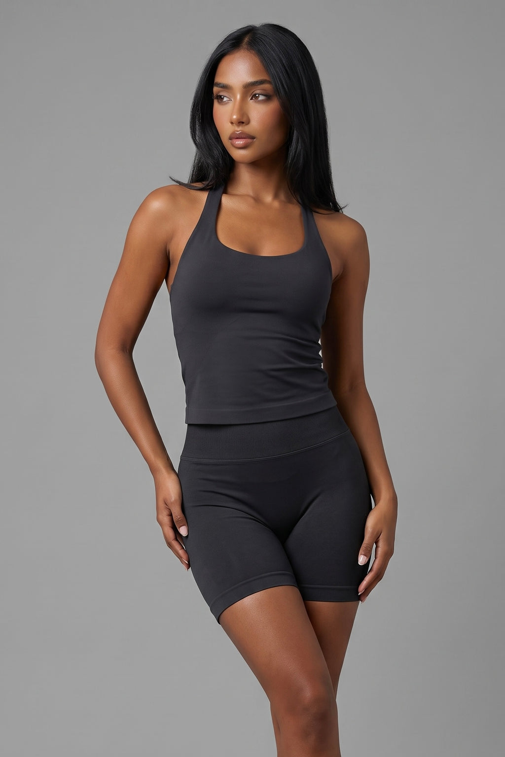 SINPRO Sculpt Padded Halter Neck Set