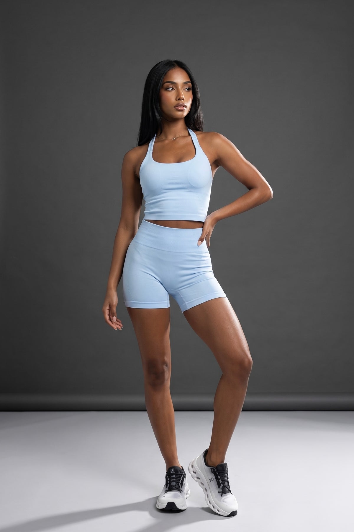 SINPRO Sculpt Padded Halter Neck Set
