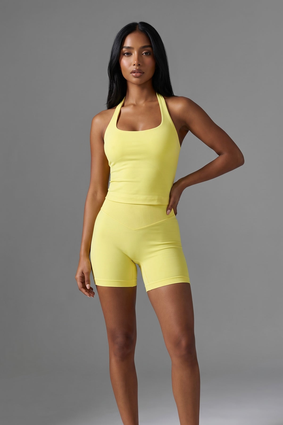 SINPRO Sculpt Padded Halter Neck Set