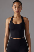 SINPRO Square-Neck Halter Tank Top
