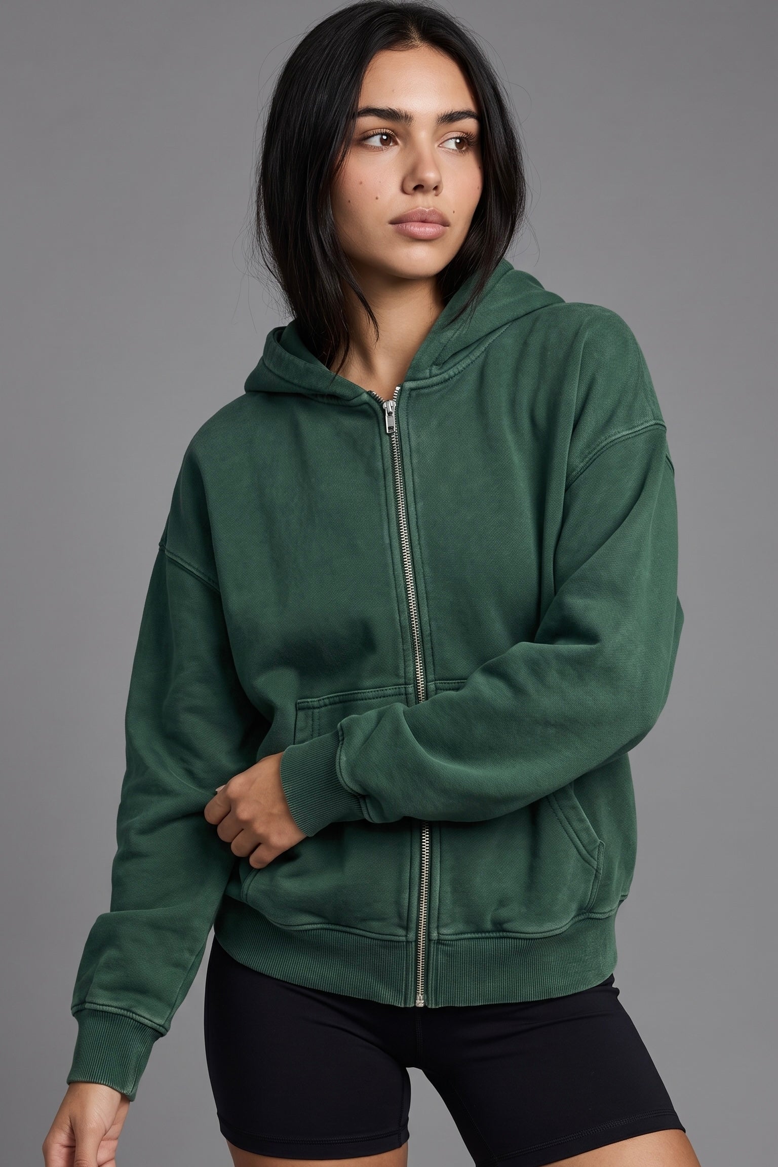 SINPRO Oversized zip Hoodie