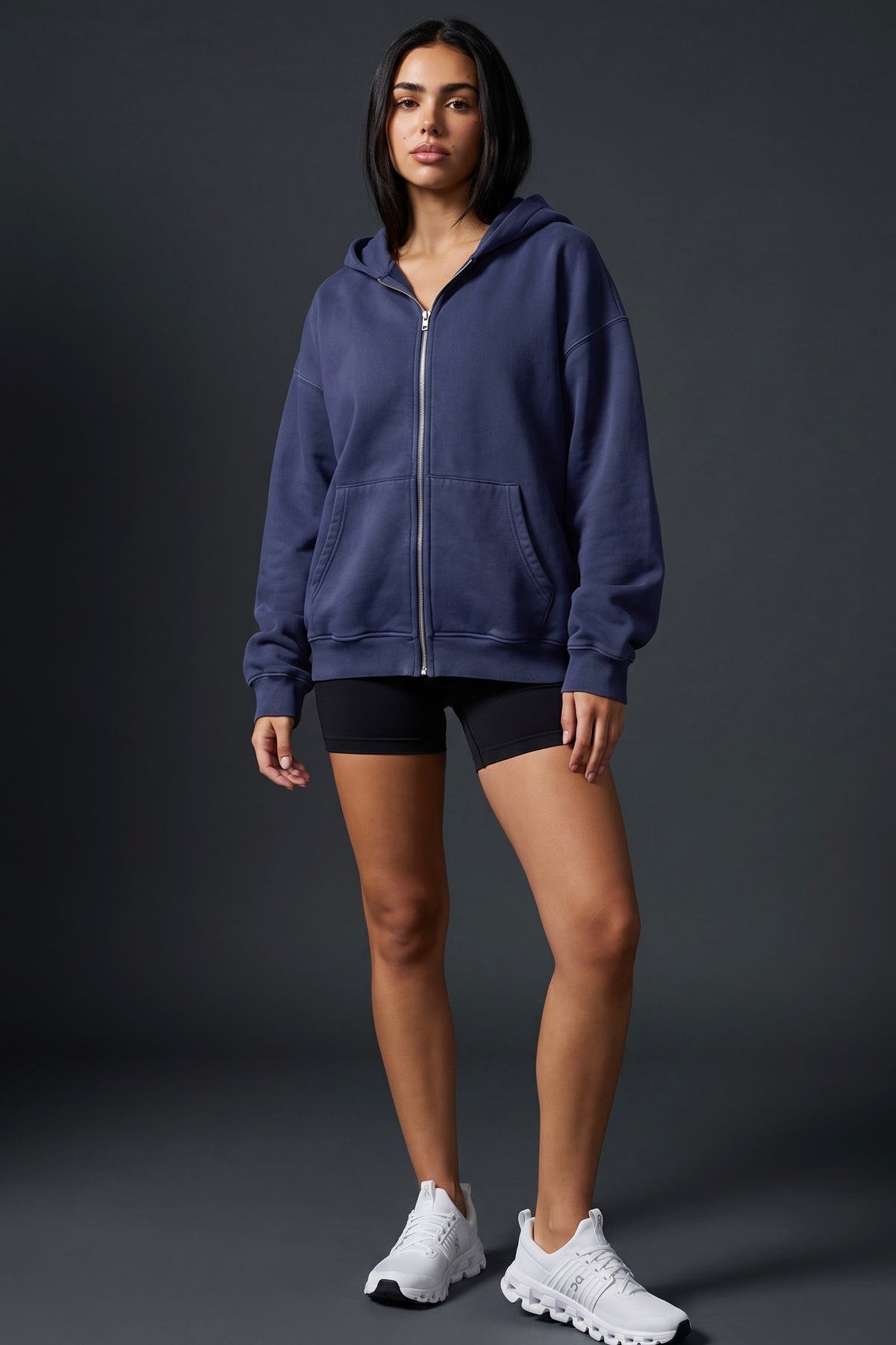 SINPRO Oversized zip Hoodie