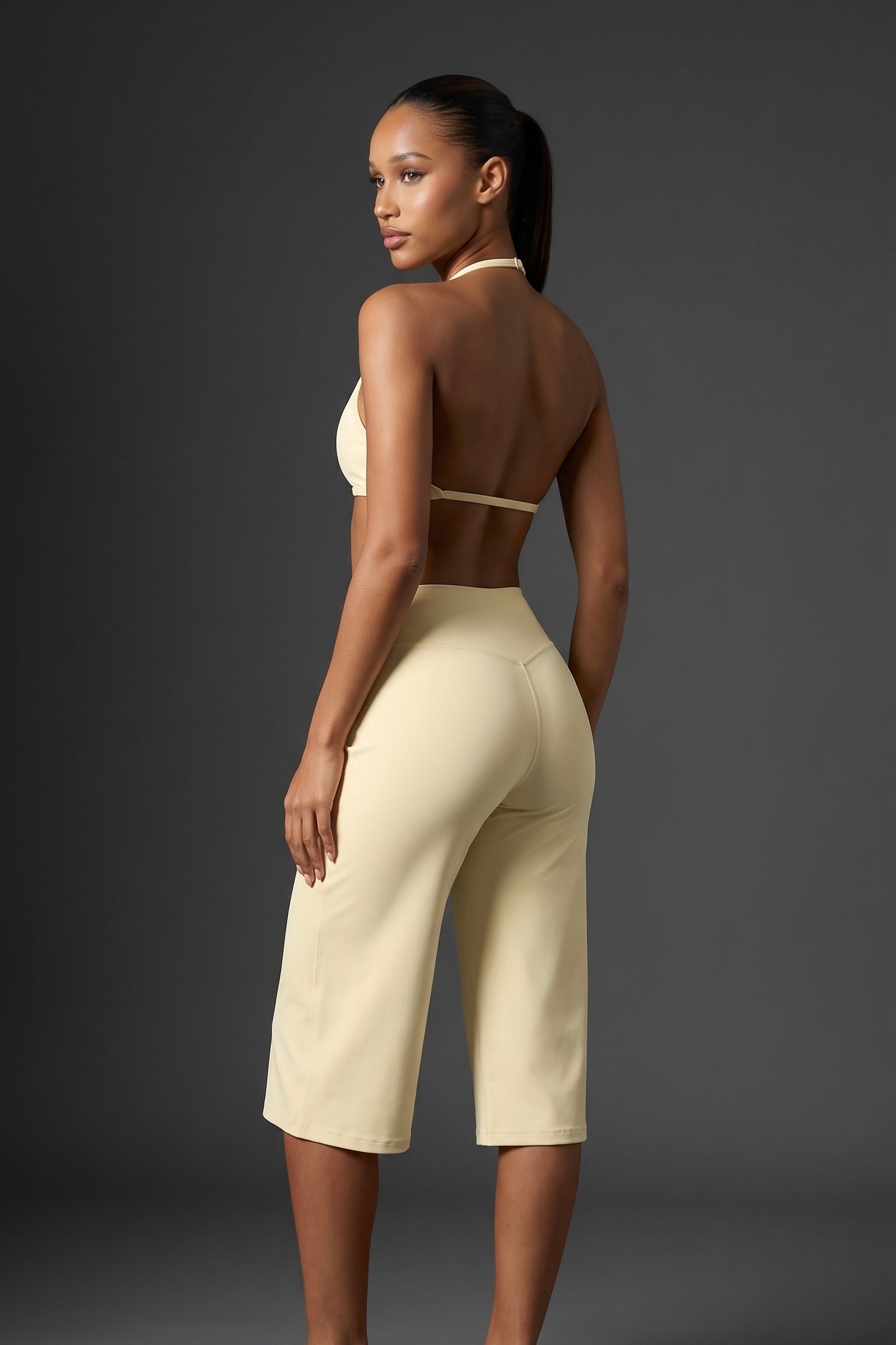 SINPRO Wide Leg Capri Set