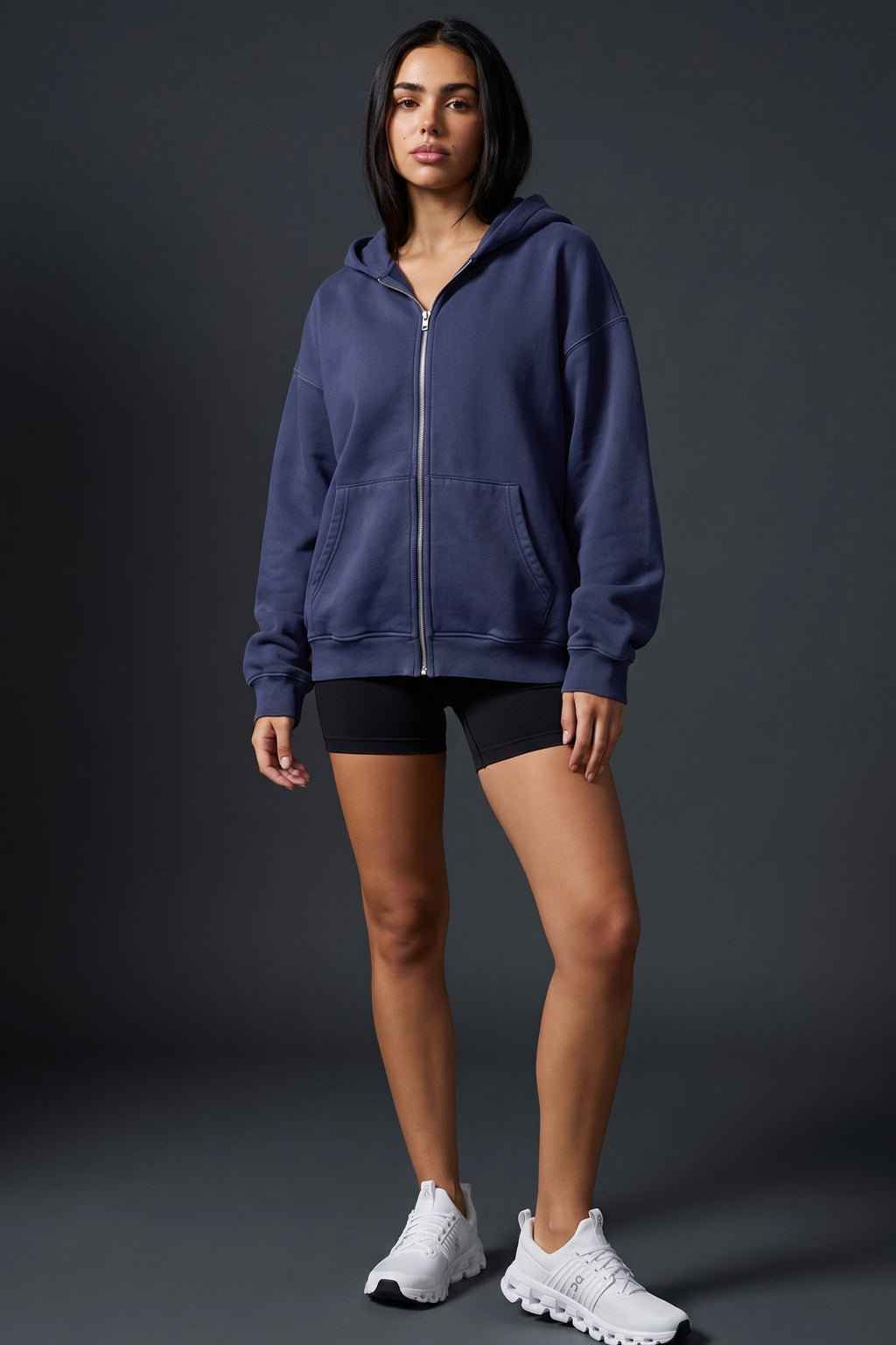 SINPRO Oversized zip Hoodie