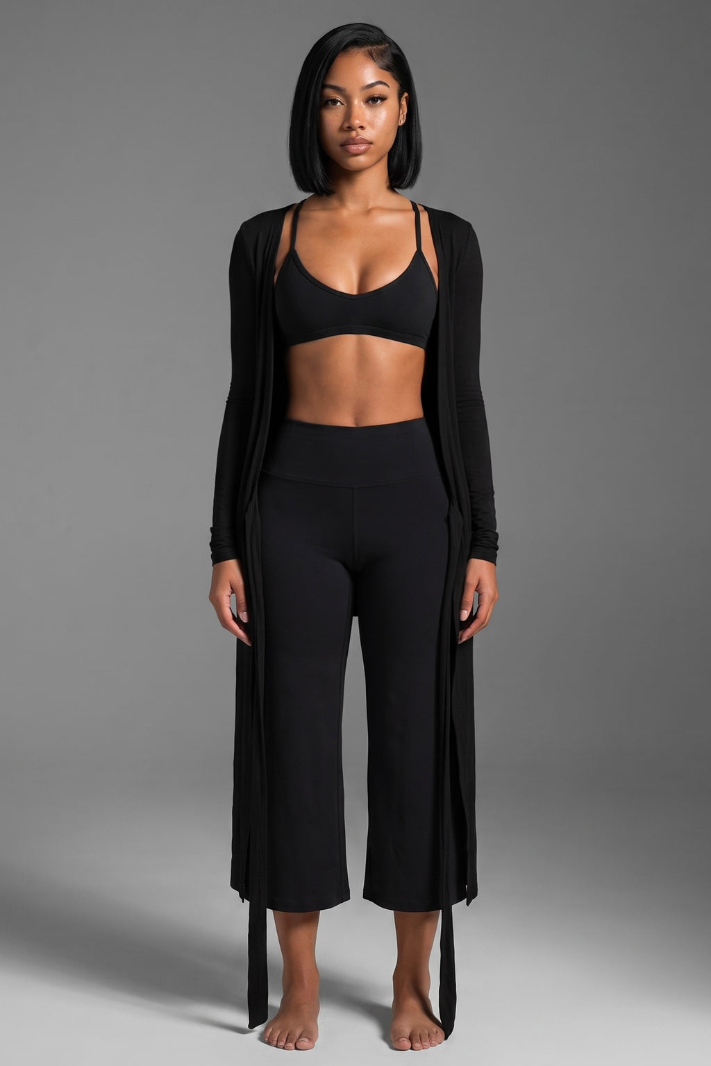 SINPRO Flow Longline Wrap Top