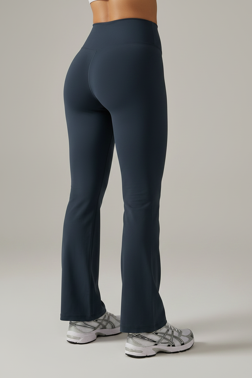 Navy Flare Leggings