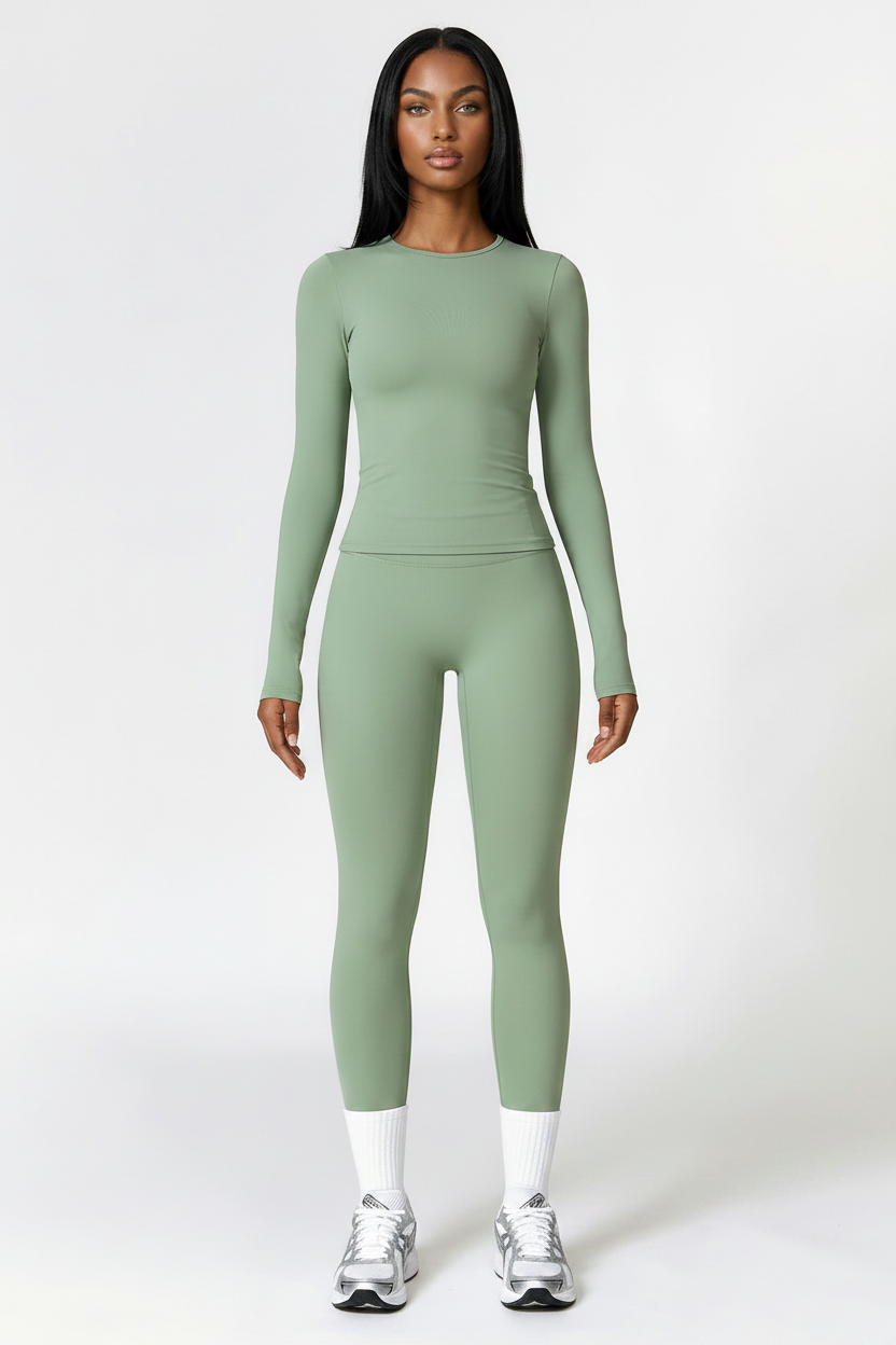 SINPRO Flow Leggings & Long Sleeve Set