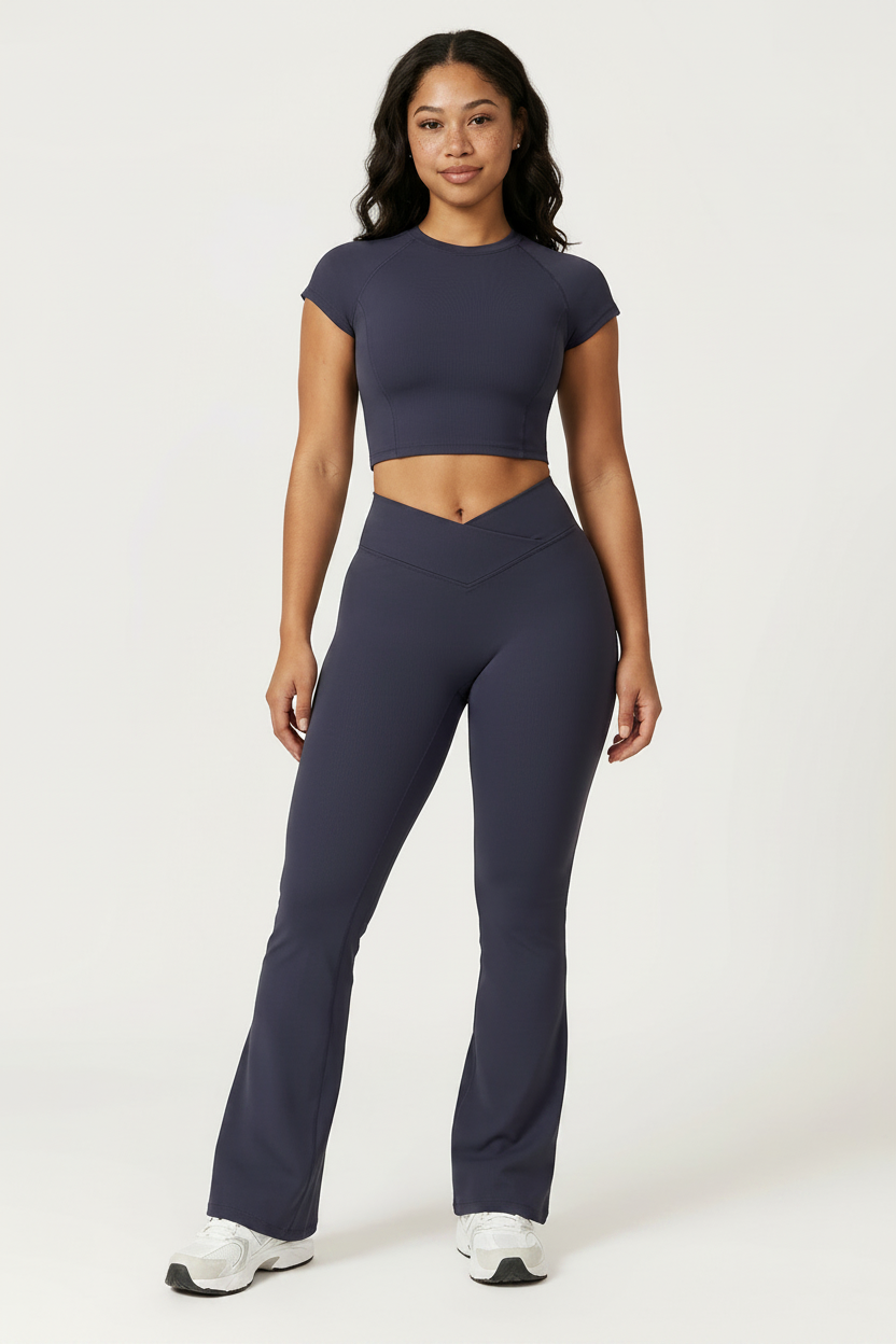 Slate Blue Set - Smiling Pose